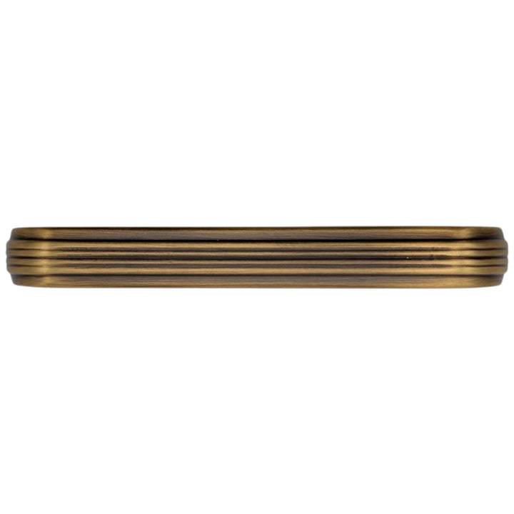 ##Antique Hardware## 5 inch Overall (4.5 inch C-C) Moderne Deco Cabinet Pull (Several Finishes Available)