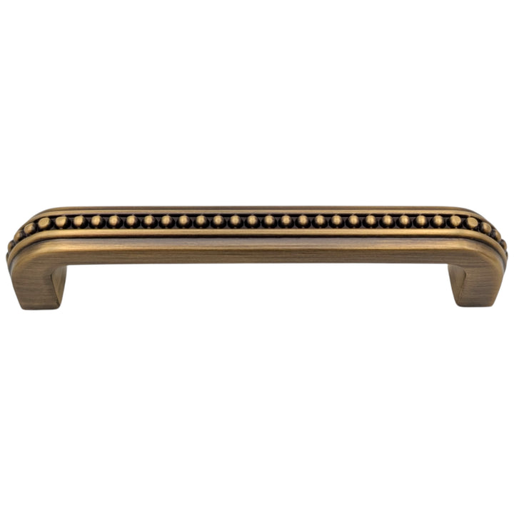 ##Antique Hardware## 5 inch Overall (4.5 inch C-C) Beaded Signature Cabinet Pull (Several Finishes Available)