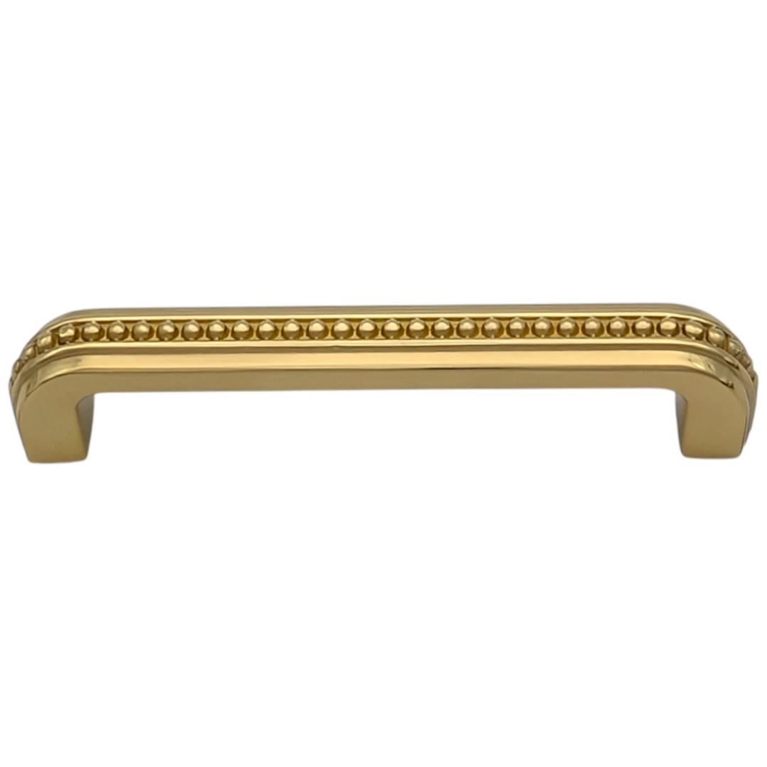 ##Antique Hardware## 5 inch Overall (4.5 inch C-C) Beaded Signature Cabinet Pull (Several Finishes Available)