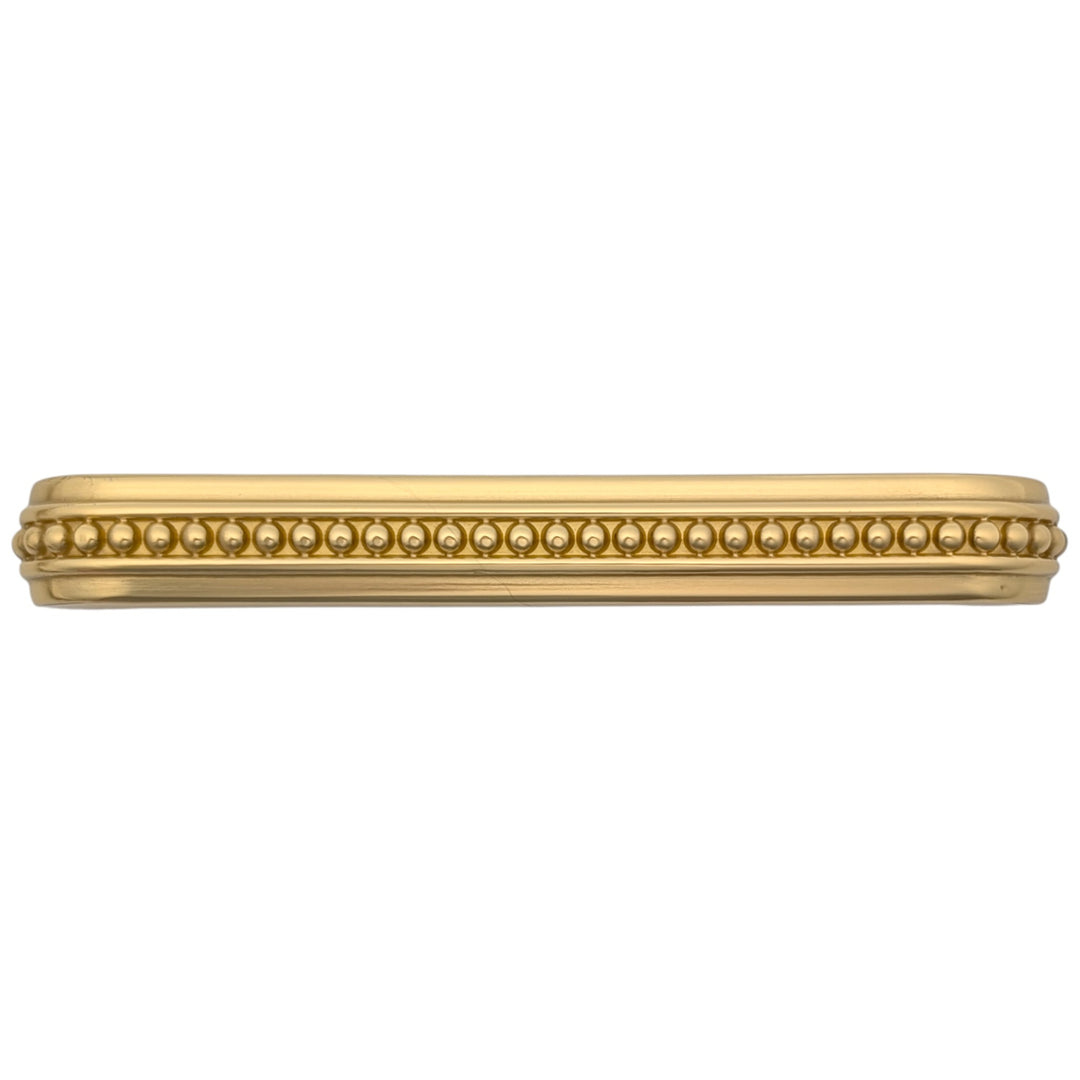 ##Antique Hardware## 5 inch Overall (4.5 inch C-C) Beaded Signature Cabinet Pull (Several Finishes Available)