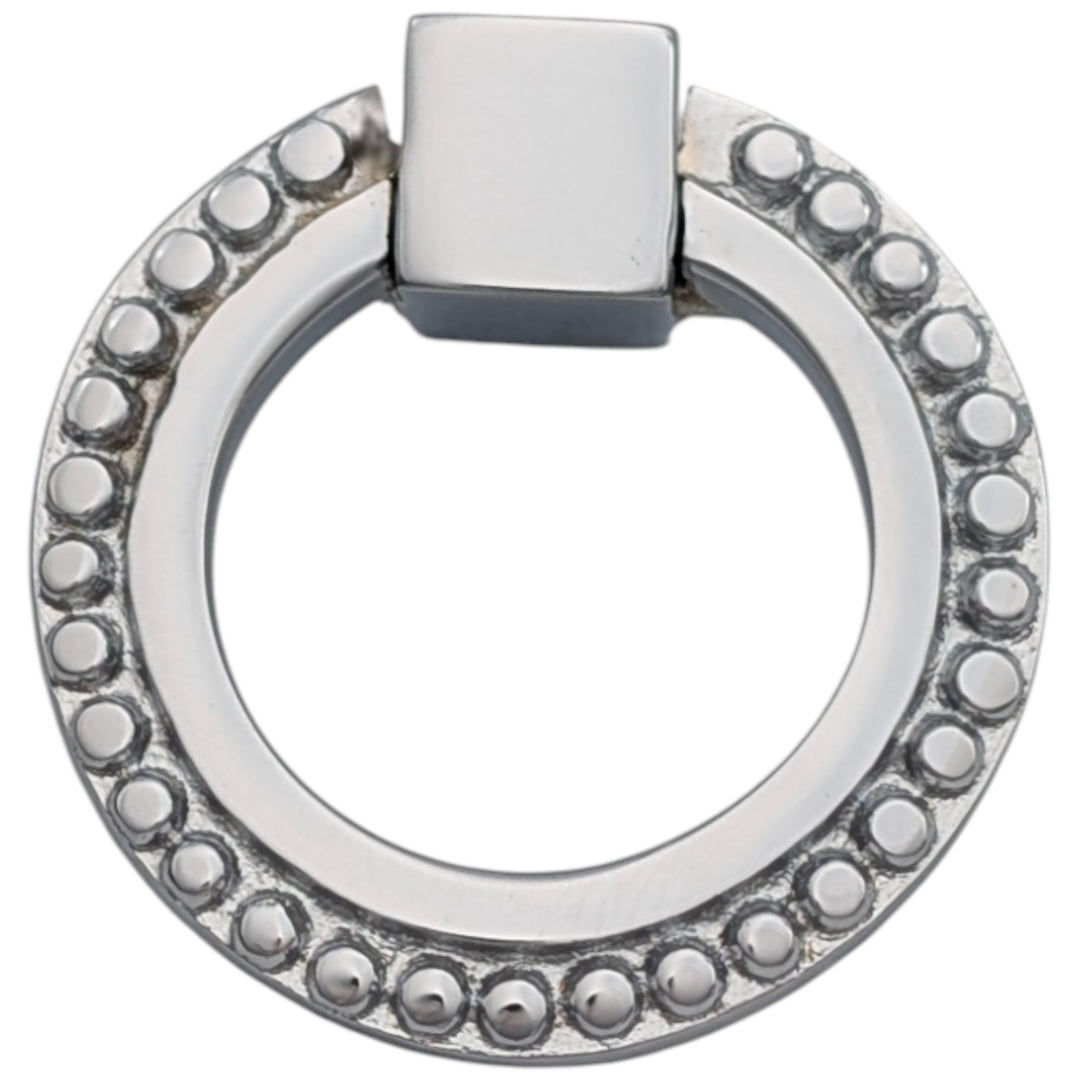 2 Inch Beaded Signature Ring Pull (Several Finishes Available)