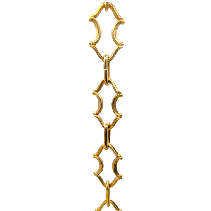 Solid Brass Decorative Link Chain (Several Finishes Available)