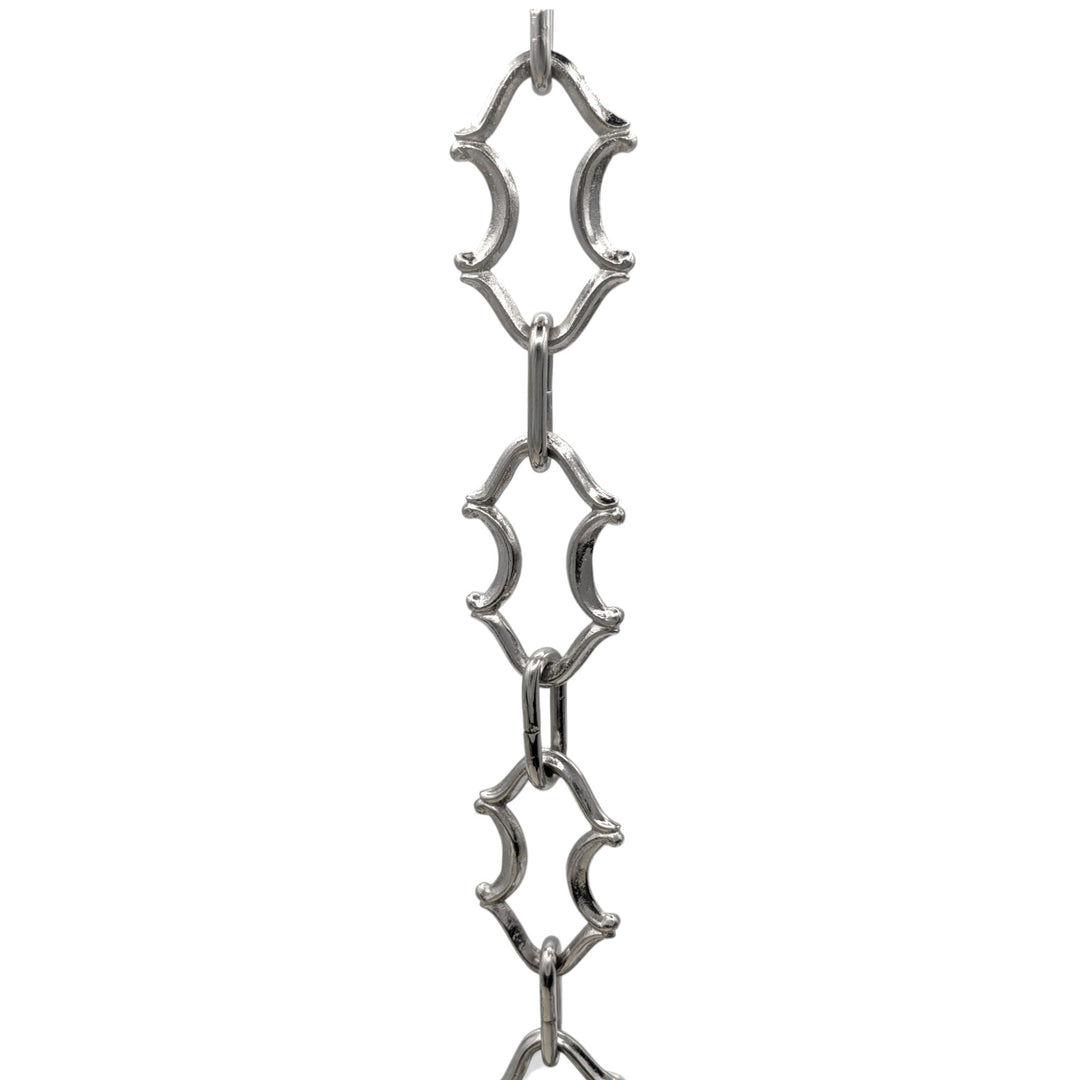 Solid Brass Decorative Link Chain (Several Finishes Available)
