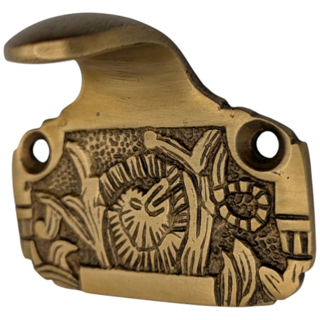 ##Antique Hardware## Solid Brass Laurel Style Pattern (Antique Brass Finish)