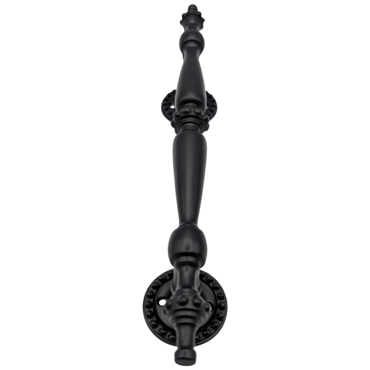 9 3/4 Inch Overall (6 Inch C-C) Solid Brass Beaded Style Handle (Several Finishes Available)
