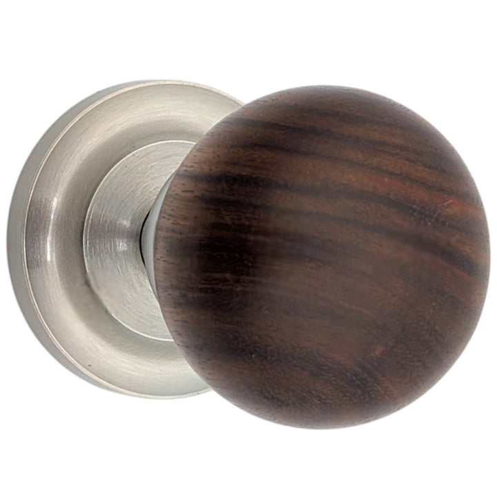 ##Antique Hardware## Magnifique™ Classic Door Set with Rosewood Knobs (Several Finishes Available)