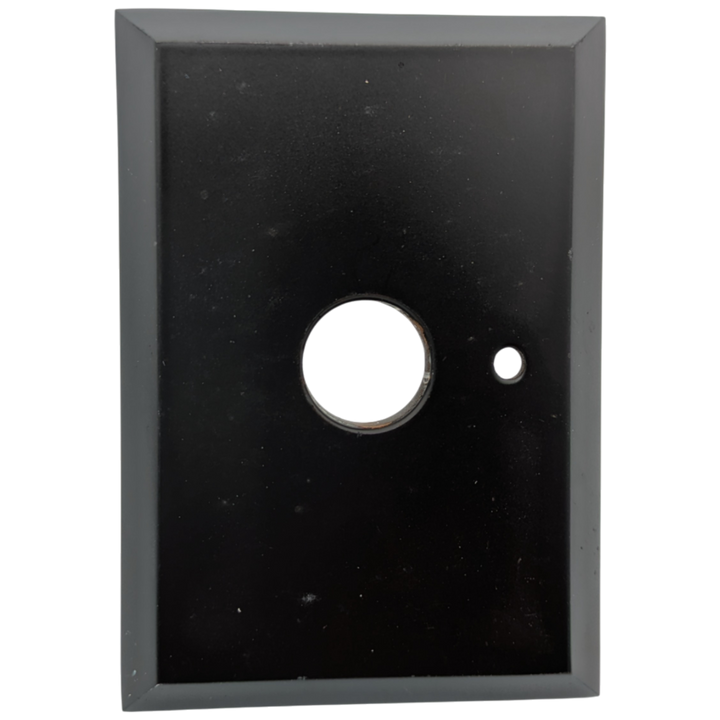 Square Style Spare Rosette Privacy Plates (Oil Rubbed Bronze Finish)