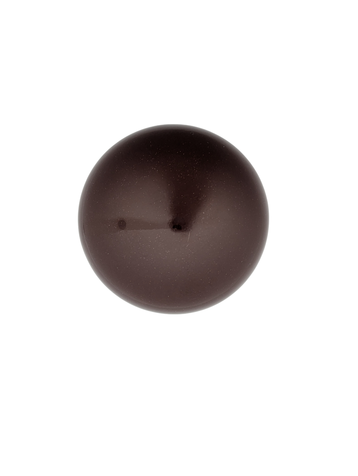 Brown Porcelain Spare Knob (Black Bronze Finish)