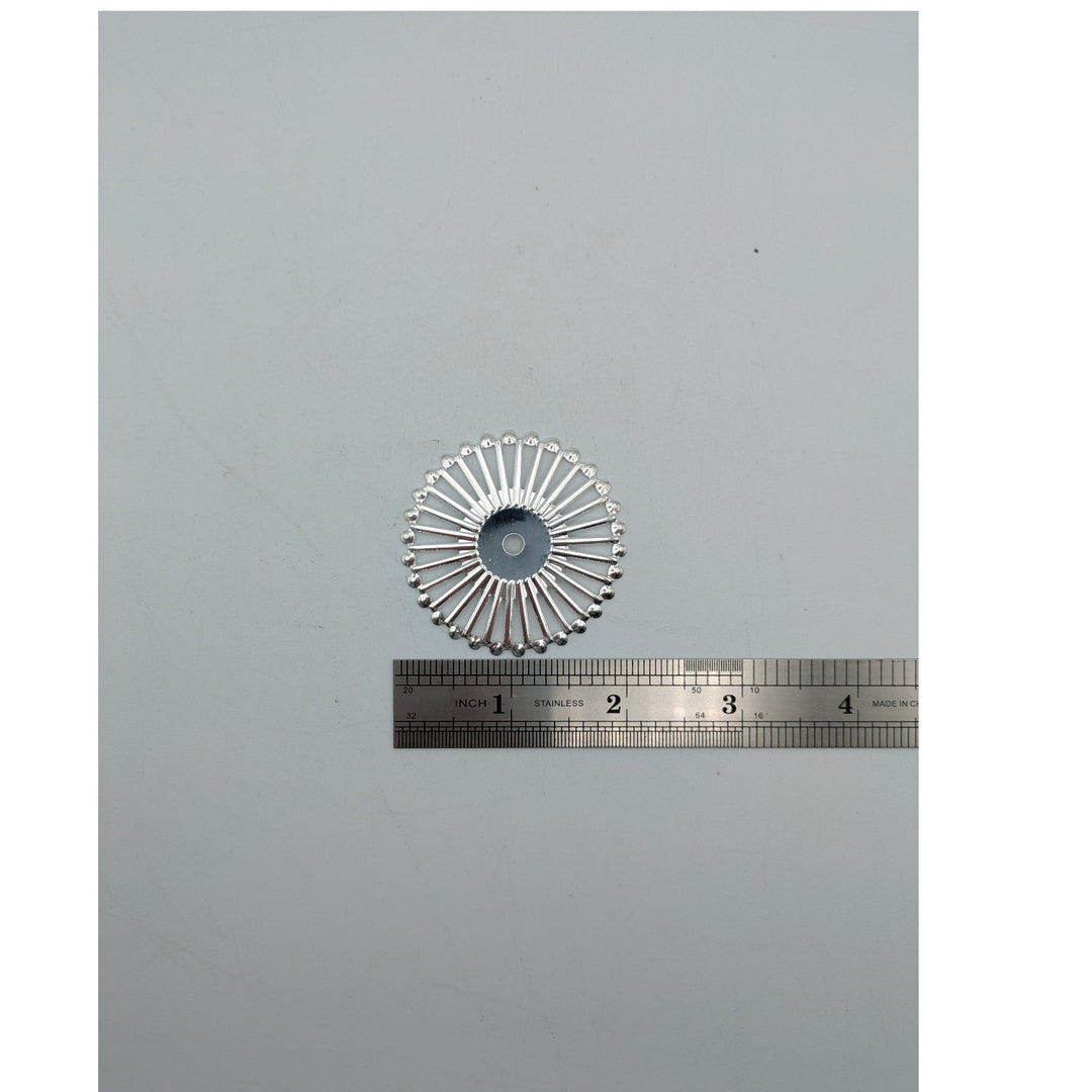 Discontinued 2 Inch Round Back Plate (Polished Chrome Finish)