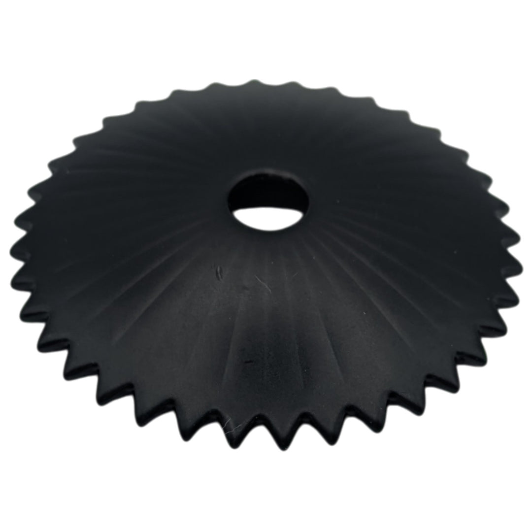 Discontinued 1 1/2 Inch Round Back Plate (Matte Black Finish)