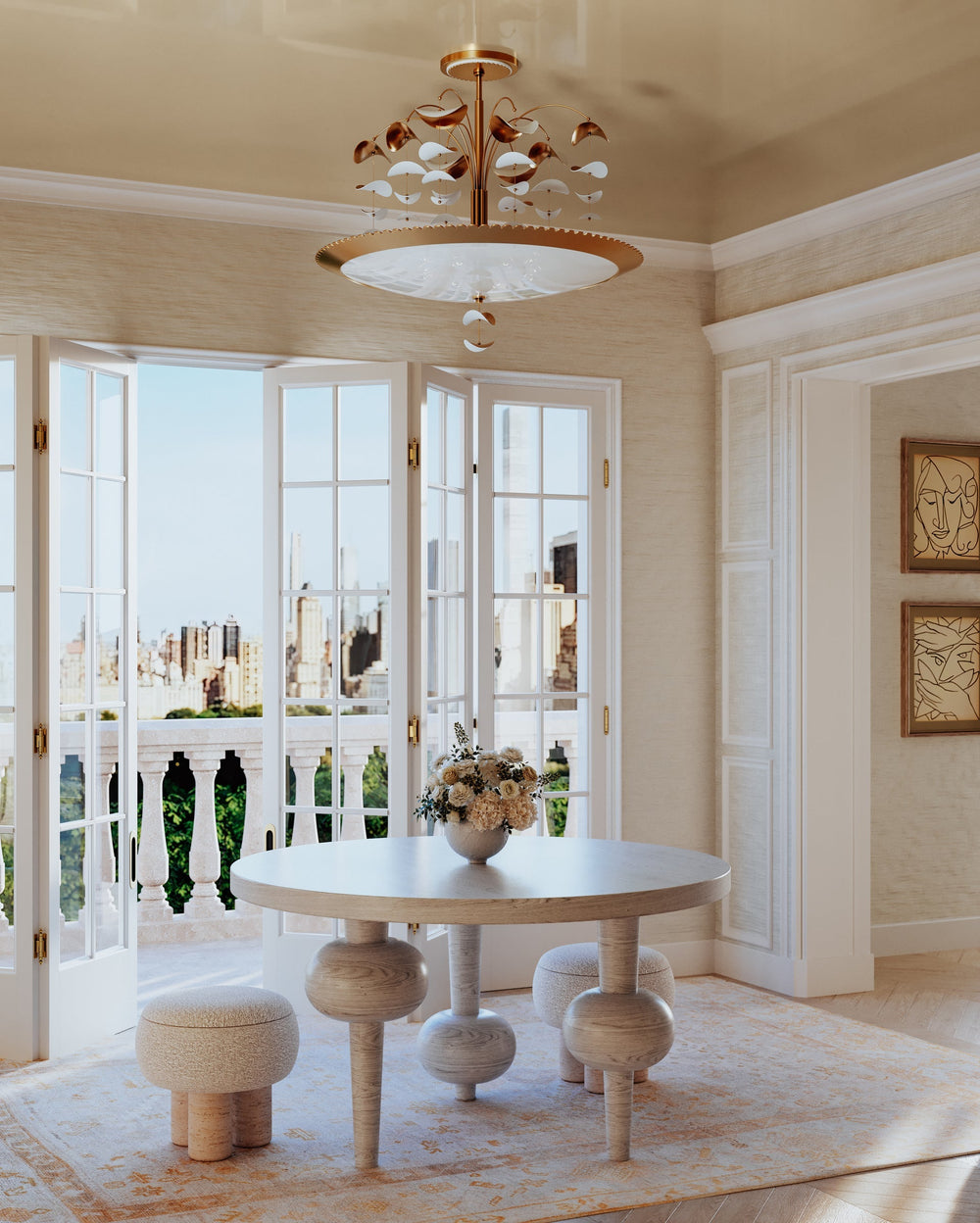 ##Antique Hardware## Paavo Chandelier