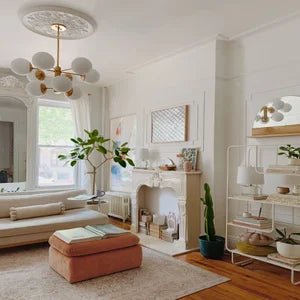 ##Antique Hardware## Paige Chandelier