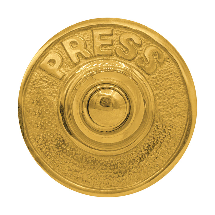 Classic American PRESS Doorbell Push Button  (Several Finishes Available)