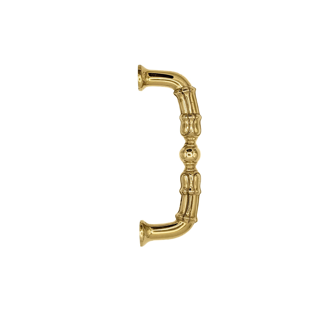 Antique Hardware 5 Inch Overall (4 1/3 Inch c-c)  Solid Brass Victorian Style Pull CABINET PULL