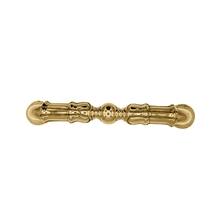 Antique Hardware 5 Inch Overall (4 1/3 Inch c-c)  Solid Brass Victorian Style Pull CABINET PULL