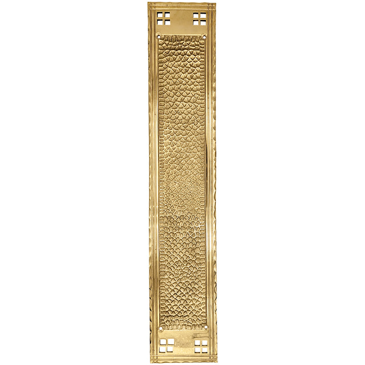 ##Antique Hardware## 18 Inch Craftsman Style Push Plate