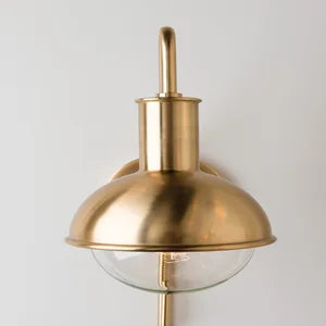 ##Antique Hardware## Riley Plug-In Sconce