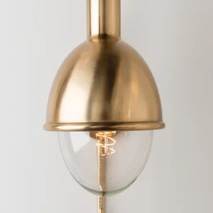 ##Antique Hardware## Riley Plug-In Sconce