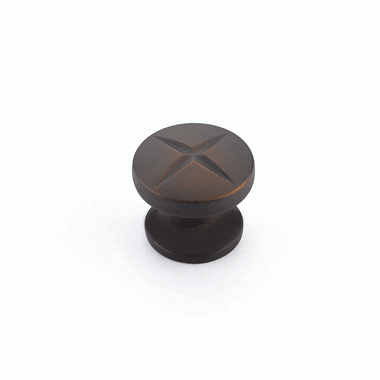 ##Antique Hardware## 1 3/8 Inch Northport Round Cabinet & Furniture Knob