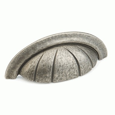 ##Antique Hardware## 4 3/4 Inch (3 Inch c-c) Siena Cup Pull