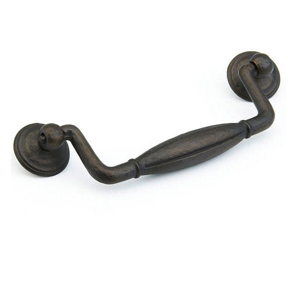 ##Antique Hardware## 6 1/4 Inch (5 Inch c-c) Siena Bail Pull