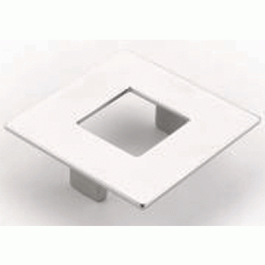 ##Antique Hardware## 3 1/2 Inch (2.50 Inch c-c) Finestrino Square Pull