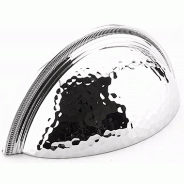 ##Antique Hardware## 4 1/2 Inch (3 Inch c-c) Atherton Hammered Cup Pull