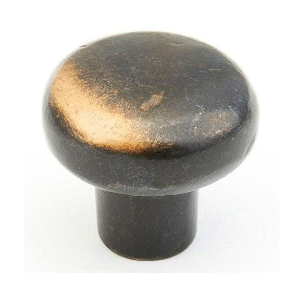 ##Antique Hardware## 1 3/8 Inch Mountain Artifax Round Cabinet & Furniture Knob