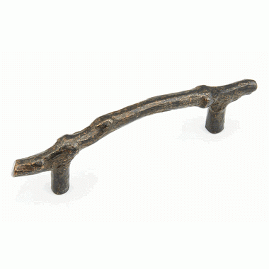 ##Antique Hardware## 6 Inch (4 Inch c-c) Mountain Branch Pull