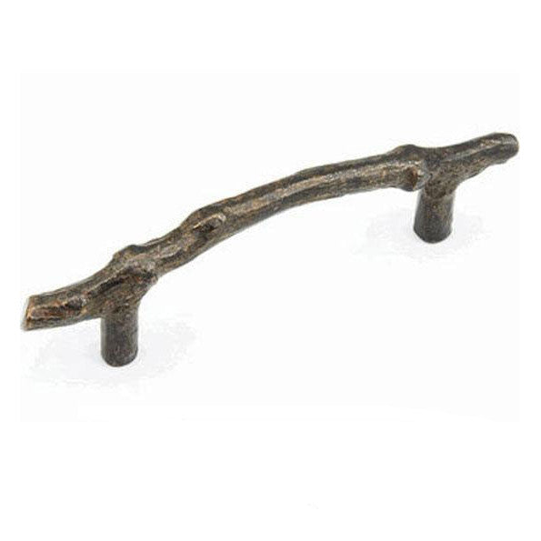 ##Antique Hardware## 6 Inch (4 Inch c-c) Mountain Branch Pull