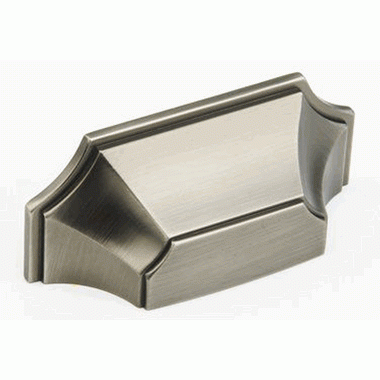 ##Antique Hardware## 4 3/8 (3 Inch c-c) Empire Cup Pull