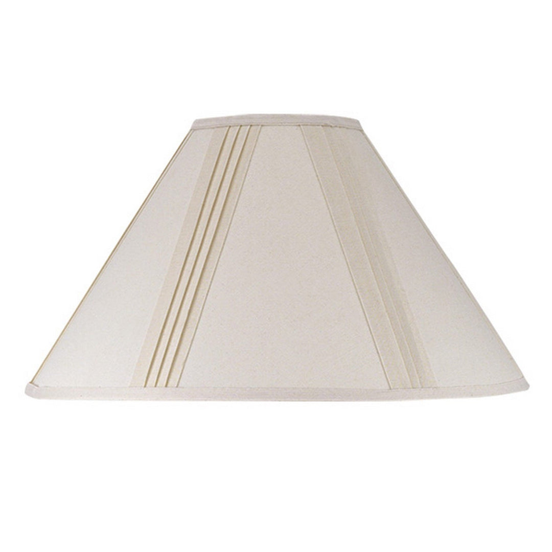 ##Antique Hardware## SIDE PLEATED LINEN SHADE 6 X 19 X12