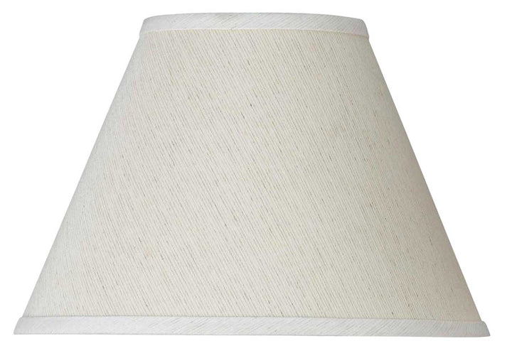 ##Antique Hardware## 8 Inch Tall Hardback Fabric Hotel Quality Shade