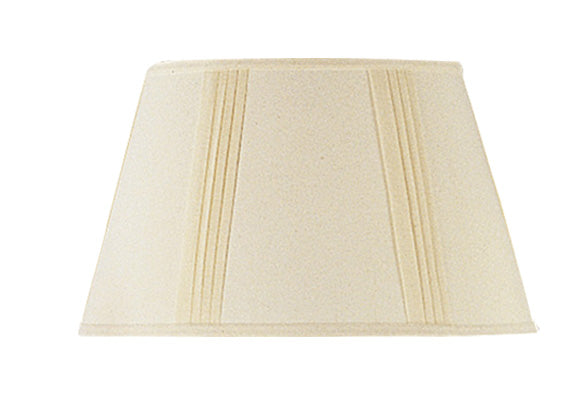 ##Antique Hardware## 11 Inch Tall Fine Side Pleated Linen Shade