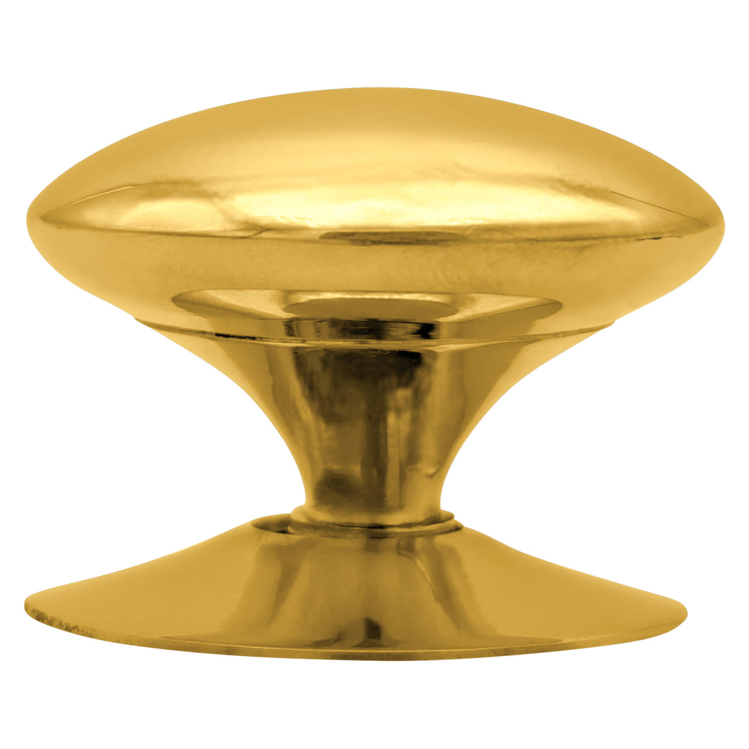 1 1/3 Inch Round Cabinet Knob with Backplate (Several Finishes Available)