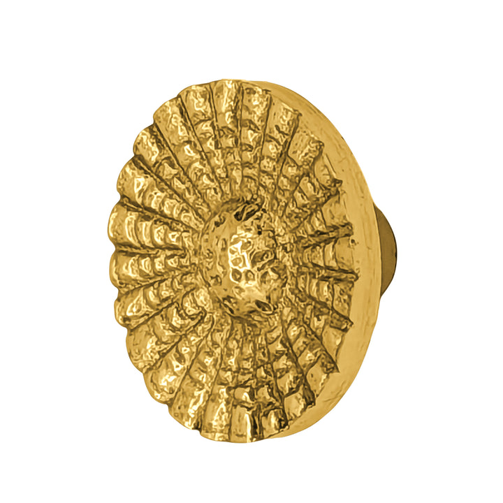 1 Inch Art Deco Style Round Cabinet and Furniture Knob (Several Finishes Available)