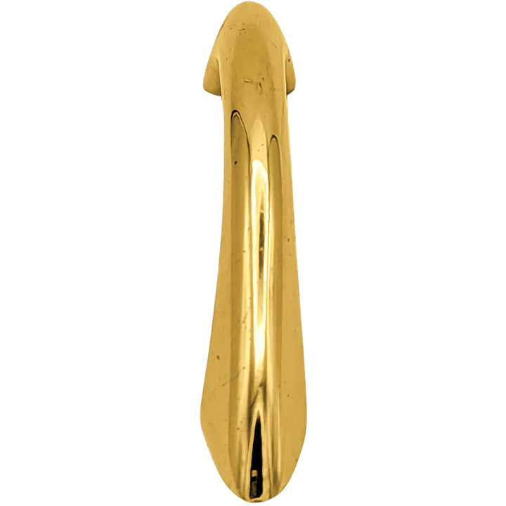 4 Inch Overall (3 Inch c-c) Solid Brass Traditional Cabinet & Furniture Pull (Several Finishes Available)
