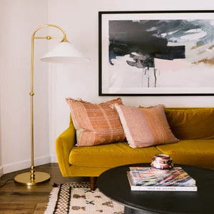 ##Antique Hardware## Sang Floor Lamp