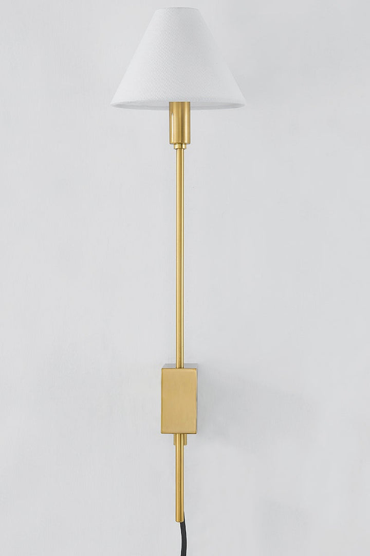 ##Antique Hardware## TEANECK Plug-in Sconce