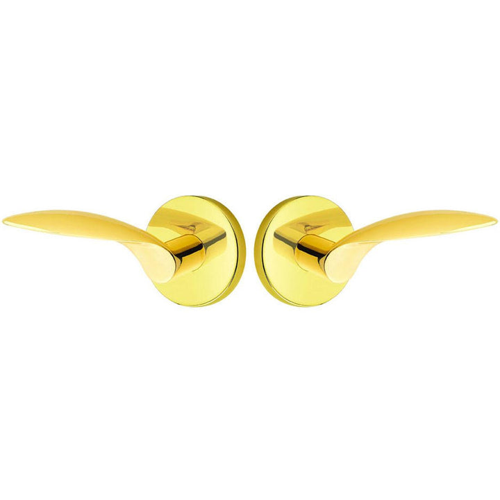 ##Antique Hardware## Emtek Solid Brass Mercury Lever With Disk Rosette (Several Finish Options)