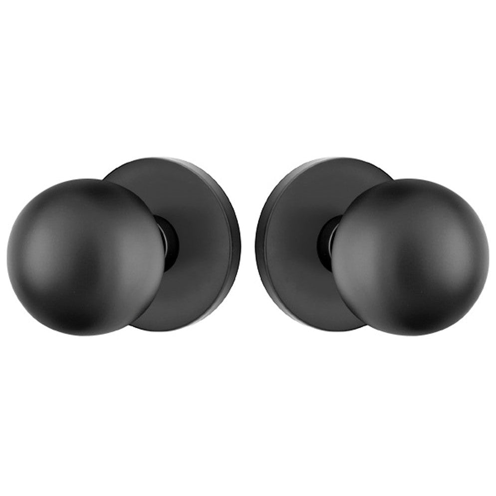 Antique Hardware Emtek Solid Brass Orb Door Knob Set With Disk Rosette EMTEK DOOR KNOB