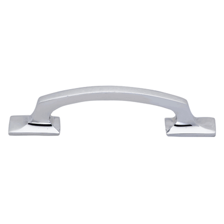 Antique Hardware 5 1/4 Inch Overall (3 3/4 Inch c-c) Traditional Solid Brass Pull CABINET PULL