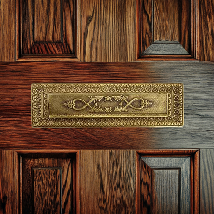 ##Antique Hardware## Open Box Sale Item Victorian Style Mail Slot