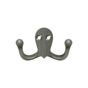 Antique Hardware Double Coat & Hat Hook (Several Finishes Available) 