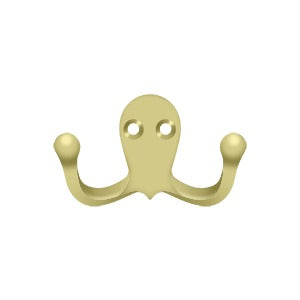 Antique Hardware Double Coat & Hat Hook (Several Finishes Available) 