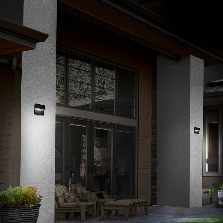 ##Antique Hardware## Balance LED 3-CCT Indoor and Outdoor Wall Light