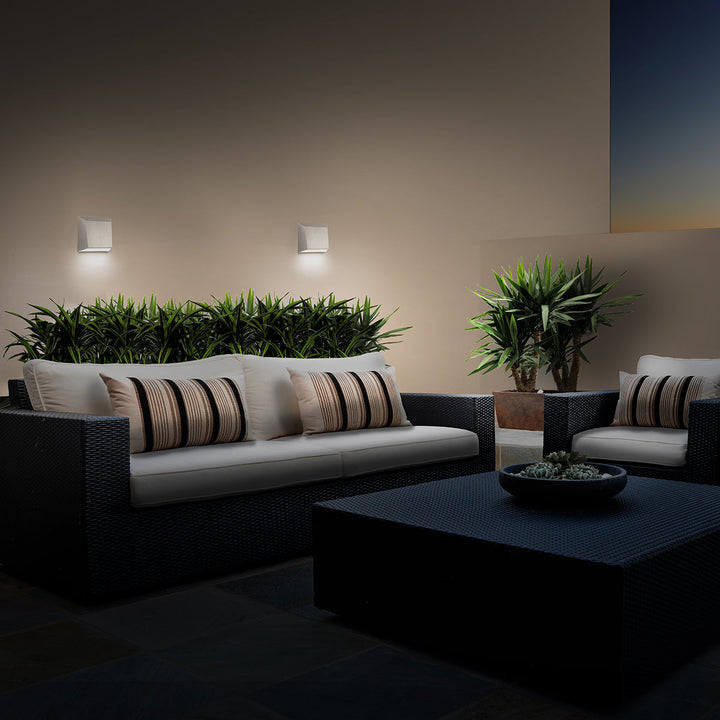 ##Antique Hardware## Atlantis LED 3-CCT Indoor and Outdoor Wall Light