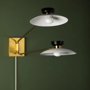 ##Antique Hardware## Whitley Plug-In Sconce