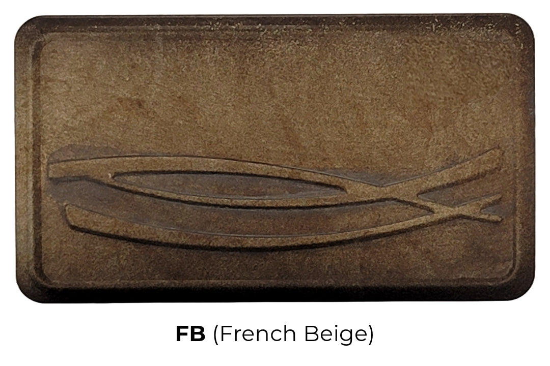 ##Antique Hardware## French Beige 36 Inch down rod