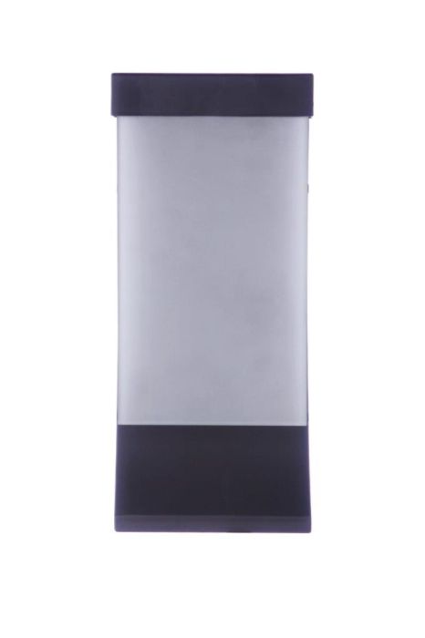 ##Antique Hardware## Vault 1 Light 15" LED Outdoor Wall Lantern in Midnight